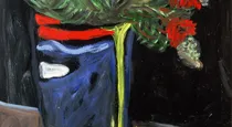 Still Life with Grevillias and Oranges, 1997