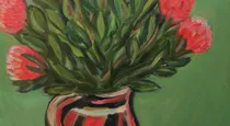 Still Life in Pink and Green, 2015