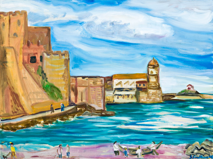 The castle at Collioure